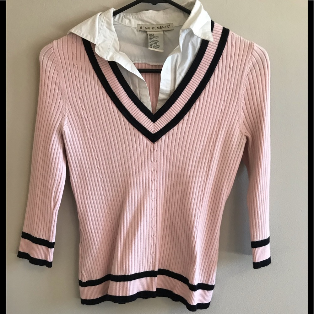 Requirements short sleeve pink 2-in-1